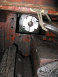 The coupling from the back cabin
