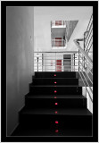 stairs and red