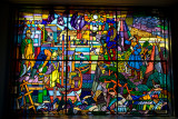 Stained glass window at the Rica Hotel (Kirkenes)