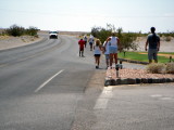 here comes Jorge into FC, mile 17