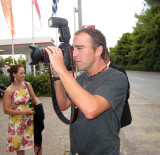 Mark with Glenns camera