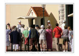 Tourists and Palace Guards