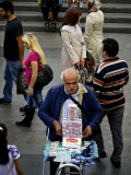 Band-aid man, Istanbul, Turkey, 2009