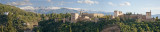 Panormica de la Alhambra desde el Albaicn