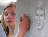 le portrait place du Tertre