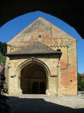 Entrée de Romainmotier