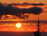 Sunrise at Percé