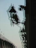 le double reflet de la lanterne