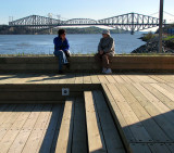 pont de Qubec et marche