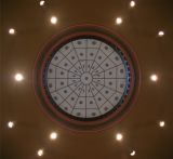 Rotunda ceiling of courthouse