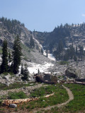 Grizzly lake water fall