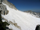 Mirror Pass route from Bear Pass