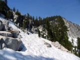 Kalmia pass, the route into Canyon Creek