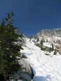 Pass above Forbidden Lake