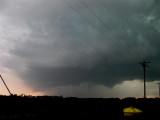 A wallcloud moving towards us...