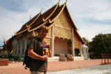 Paul at Chedi Luang, Chiang Mai