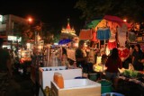 Night markets around Golden Mount