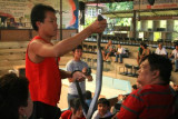 Man holding Cobra