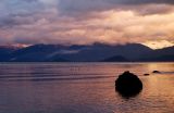 Sunrise over Frederick Sound