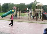 Berndt Children on Playground