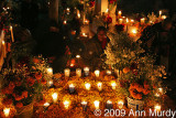 Muchas velas en Tzurumutaro