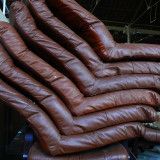 Brown seats