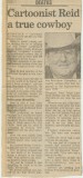 An Ace Reid obituary