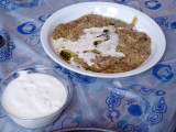 khoresht-e bademjan (aubergine or eggplant stew)