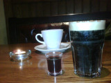 Jager/ Guinness/ tea