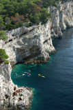 Dugi Otok - cliffs and kayaks