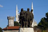 Shkodra - Five Heroes Monument