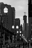 elevated at Wabash  Congress 01 bw