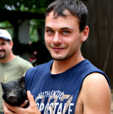 A Man & His Pig