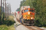 BNSF 4186 NS 285 Francisco IN