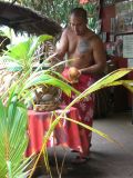 Fresh coconuts $5
