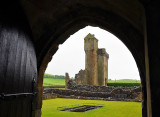 Crossraguel Abbey door and tower, Scotland