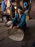 Basket weaving, Ban nam Noi - Vieng Poukha - Laos