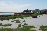 Low tide in the Baie de Somme. Crotoy, France