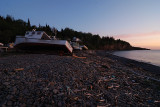 Sunset at Harbourville beach