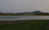 Minneriya lake at dusk