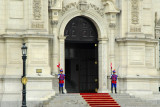 Presidential guard, Palacio del Gobierno, Lima