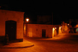 Barrio de San Lazaro, Arequipa, at night