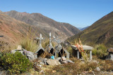 Memorial shrines along the Carretera Central, Casapalca