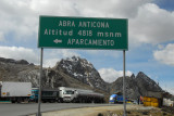 Abra Anticona  (4818m/15,807ft)