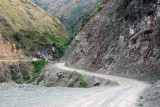 Road descending towards Talavera