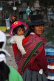 Indian woman and child, Andahuaylas