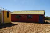 Elementary school, Uros Islands, Lake Titicaca