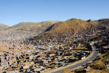 Overlooking the main road to Juliaca