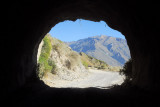 South rim road and tunnel, Colca Canyon