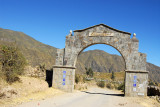 Gateway to Cabanaconde